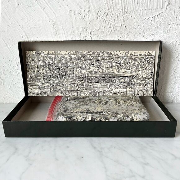 The U-Line by Duke Riley MTA Panoramic 1000 Piece Puzzle - 37.8 x 13.39 Complete - Picture 3 of 6